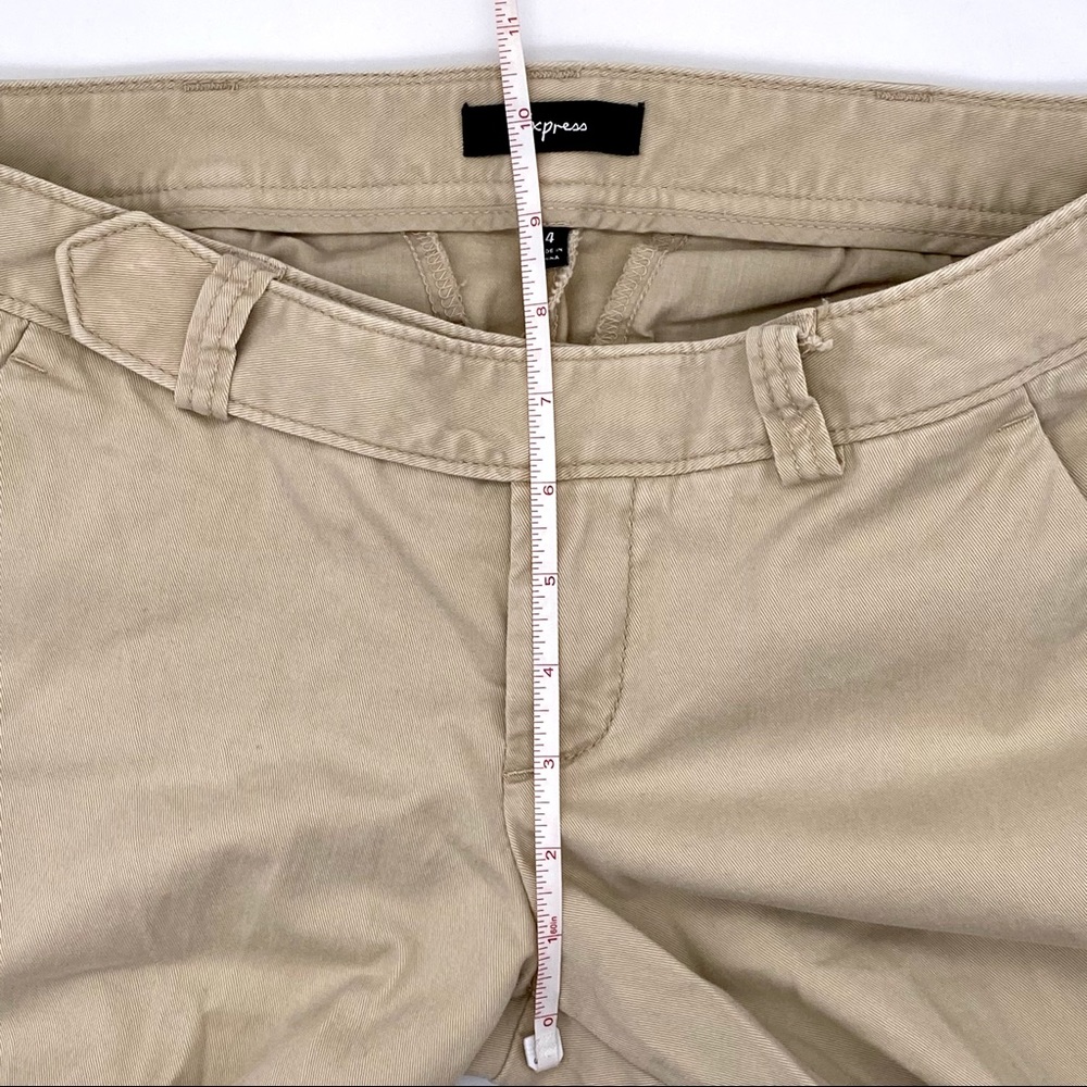 EUC Express Wide Leg Khaki Pants, 4 - Picture 11 of 14